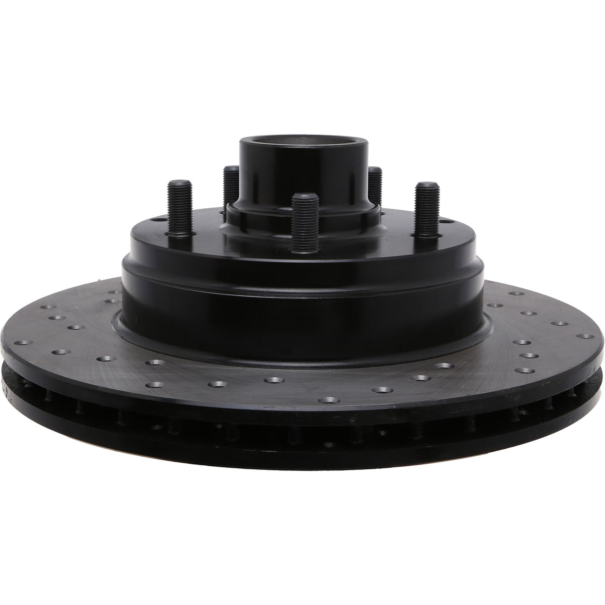 StopTech Sport Cross Drilled Brake Rotor; Front Right