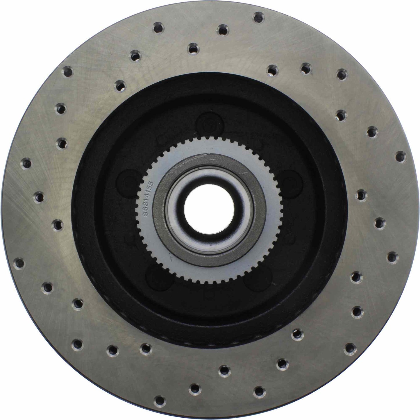 StopTech Sport Cryo Cross Drilled Brake Rotor; Front Left