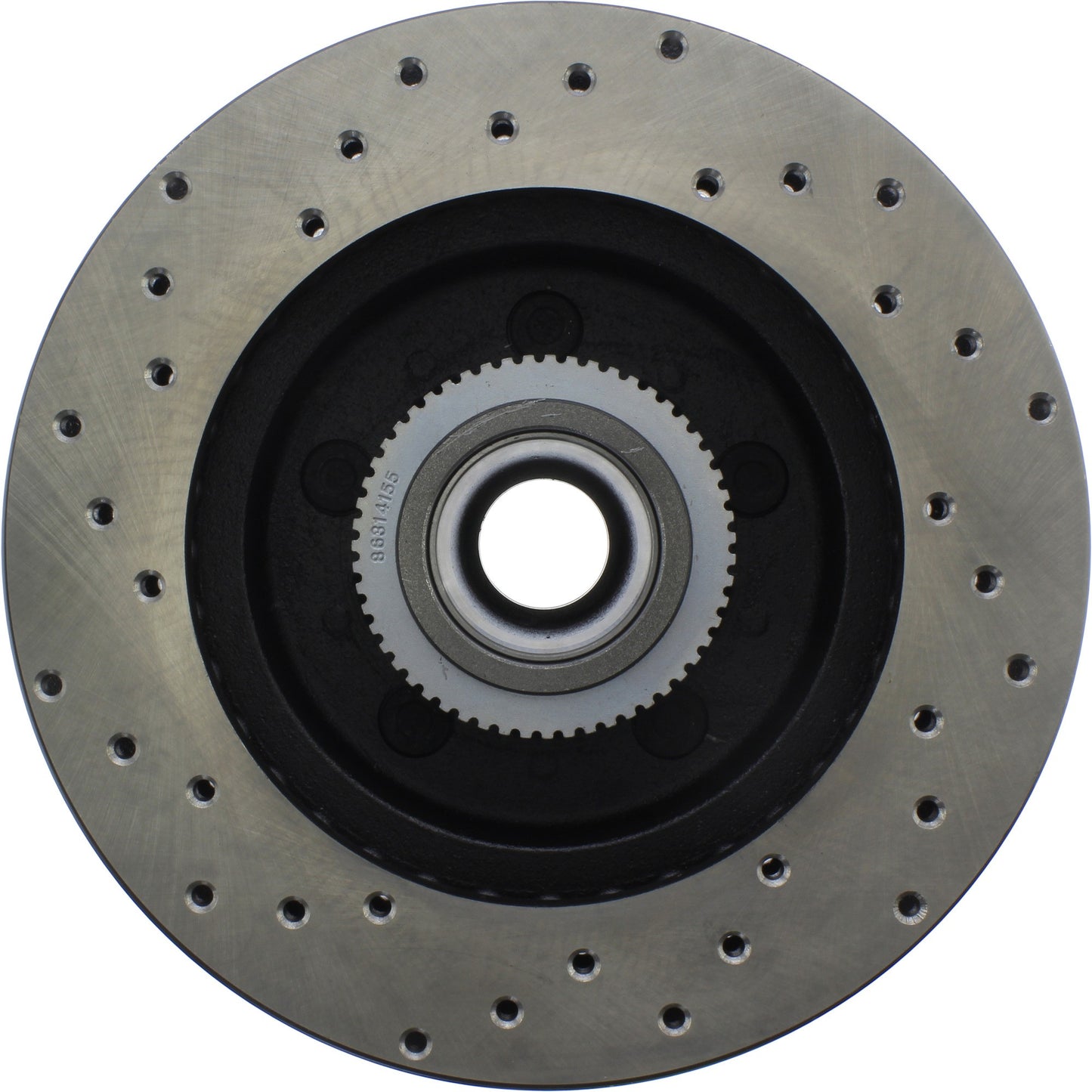 StopTech Sport Cryo Cross Drilled Brake Rotor; Front Left