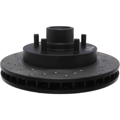 StopTech Sport Cryo Cross Drilled Brake Rotor; Front Right