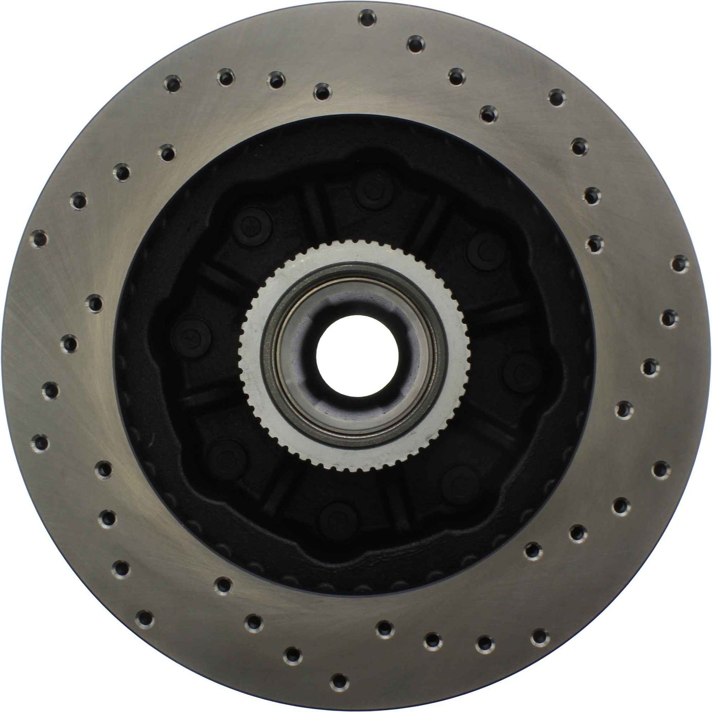 StopTech Sport Cryo Cross Drilled Brake Rotor; Front Right