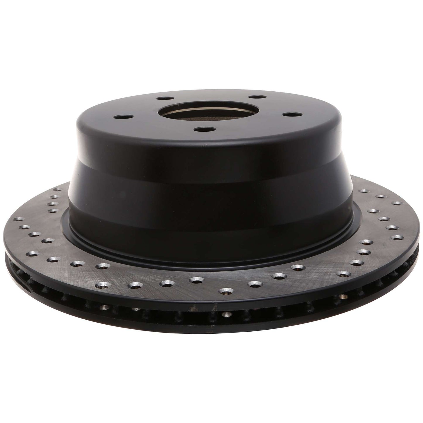 StopTech Sport Cross Drilled Brake Rotor; Rear Right