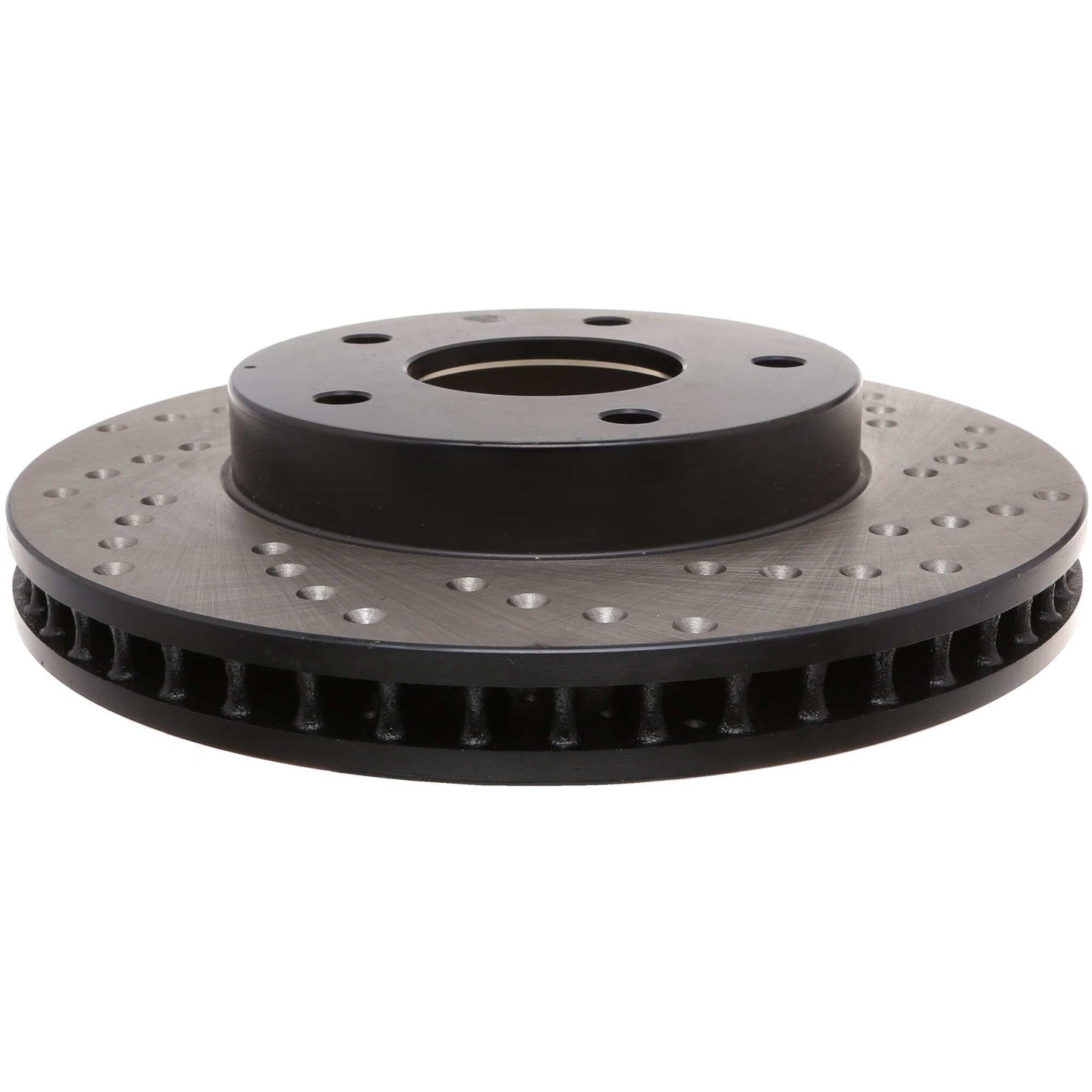 StopTech Sport Cryo Cross Drilled Brake Rotor; Front Left