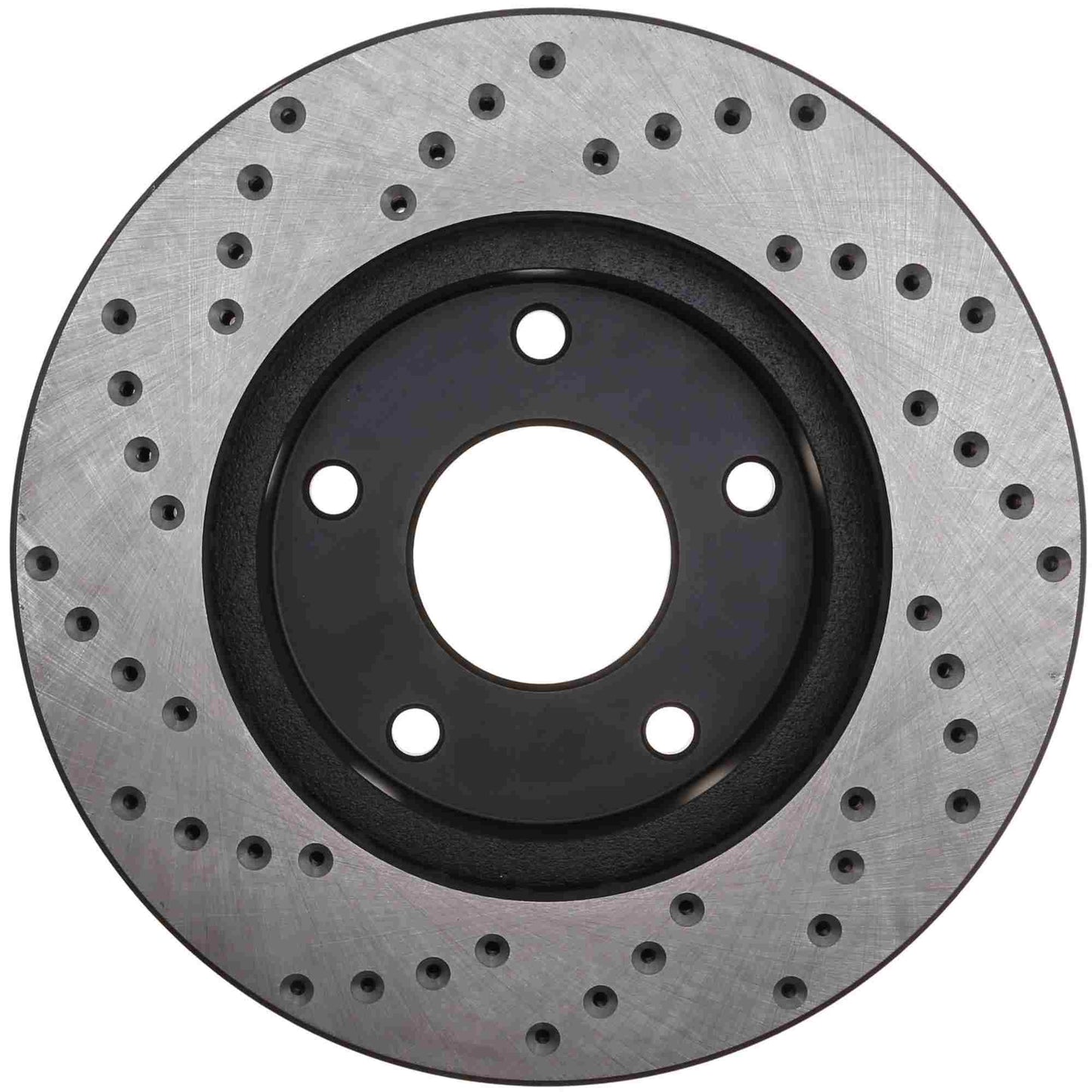 StopTech Sport Cryo Cross Drilled Brake Rotor; Front Left