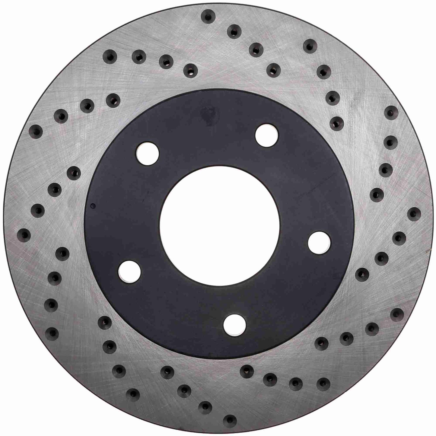 StopTech Sport Cryo Cross Drilled Brake Rotor; Front Left