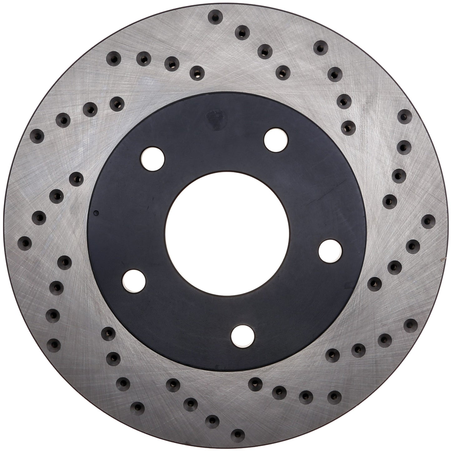 StopTech Sport Cryo Cross Drilled Brake Rotor; Front Left