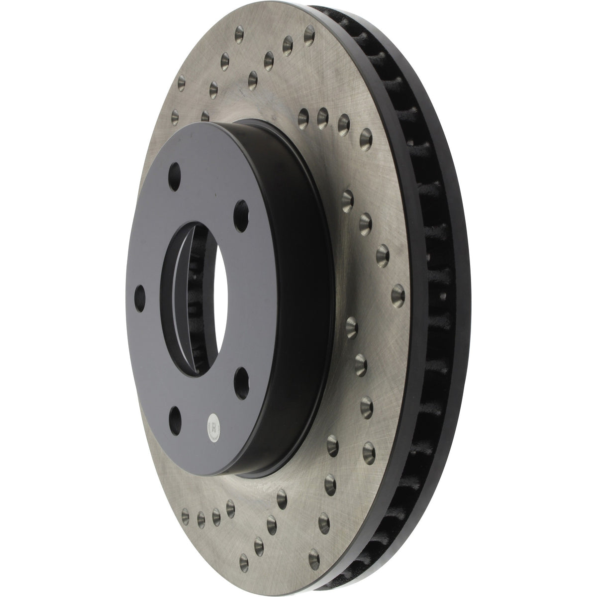 StopTech Sport Cryo Cross Drilled Brake Rotor; Front Right