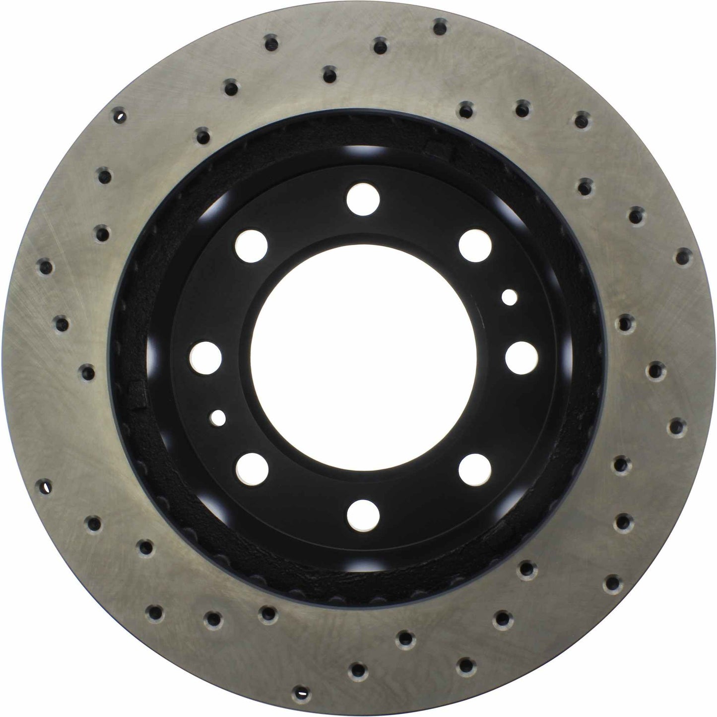 StopTech Sport Cryo Cross Drilled Brake Rotor; Front Left
