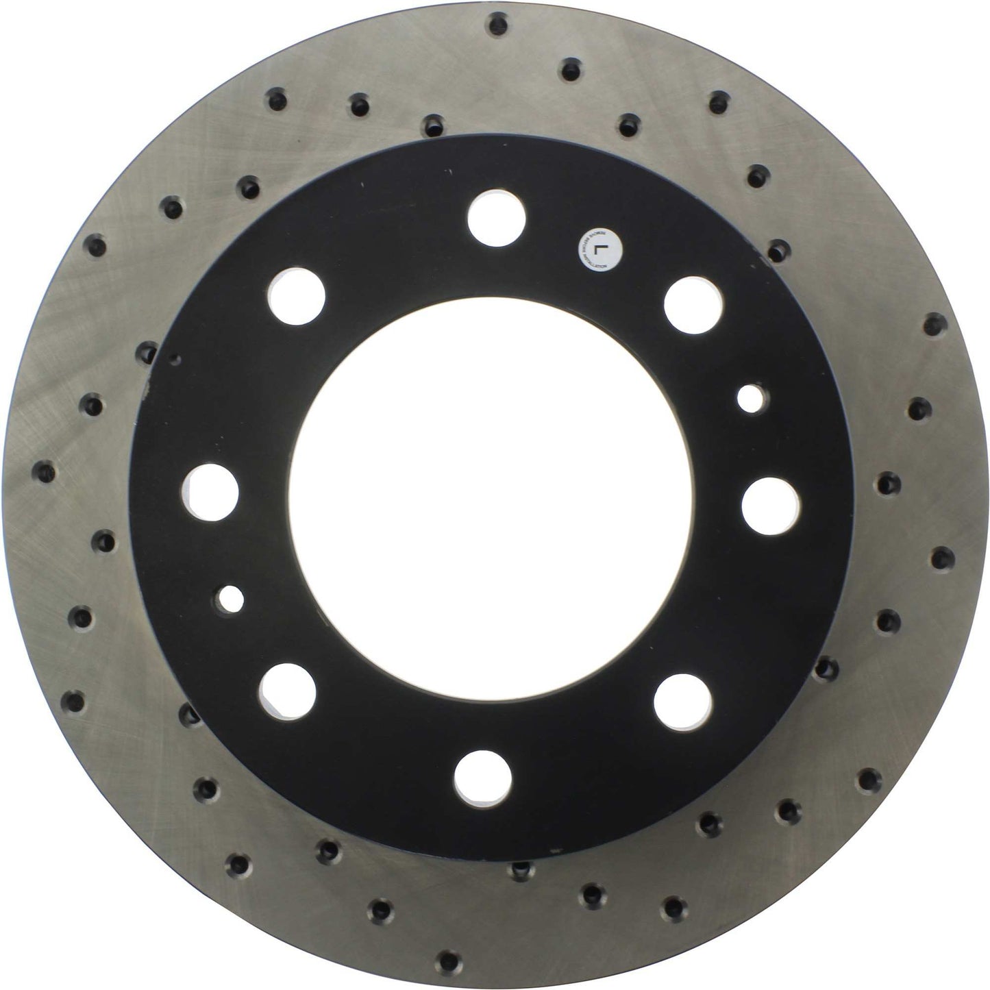 StopTech Sport Cryo Cross Drilled Brake Rotor; Front Left