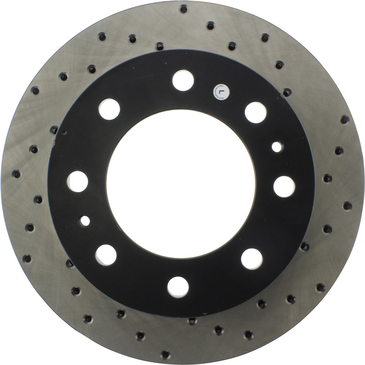 StopTech Sport Cryo Cross Drilled Brake Rotor; Front Left