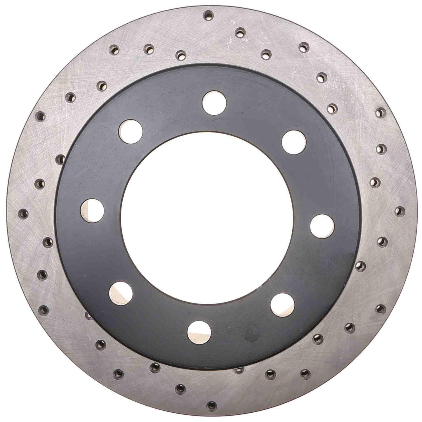 StopTech Sport Cryo Cross Drilled Brake Rotor; Rear Left