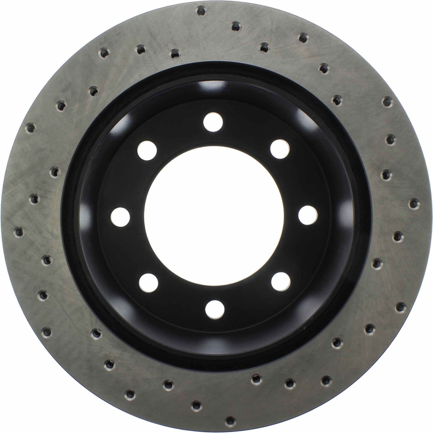 StopTech Sport Cryo Cross Drilled Brake Rotor; Rear Right