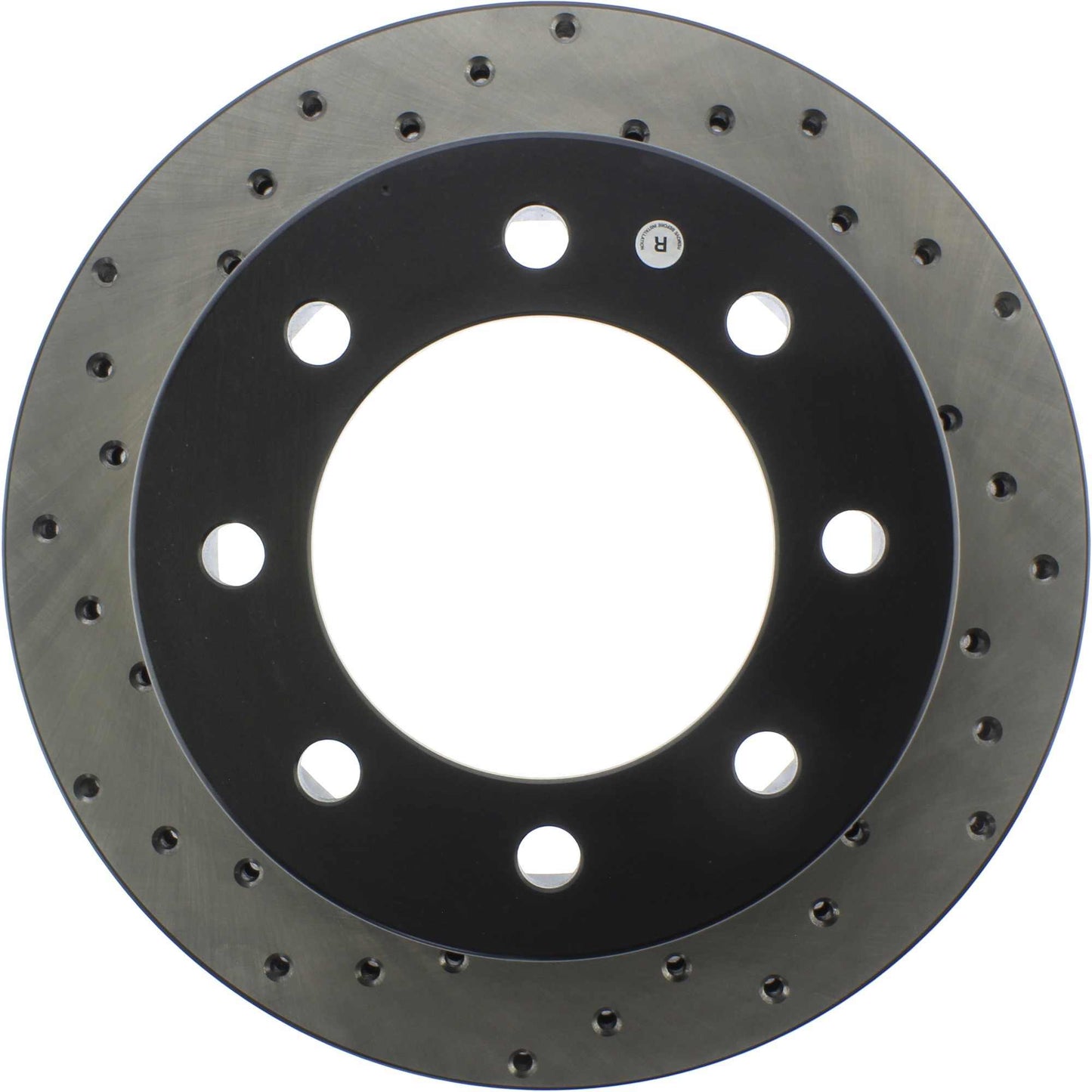 StopTech Sport Cryo Cross Drilled Brake Rotor; Rear Right