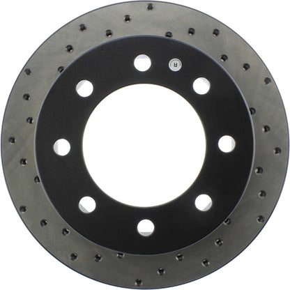 StopTech Sport Cryo Cross Drilled Brake Rotor; Rear Right