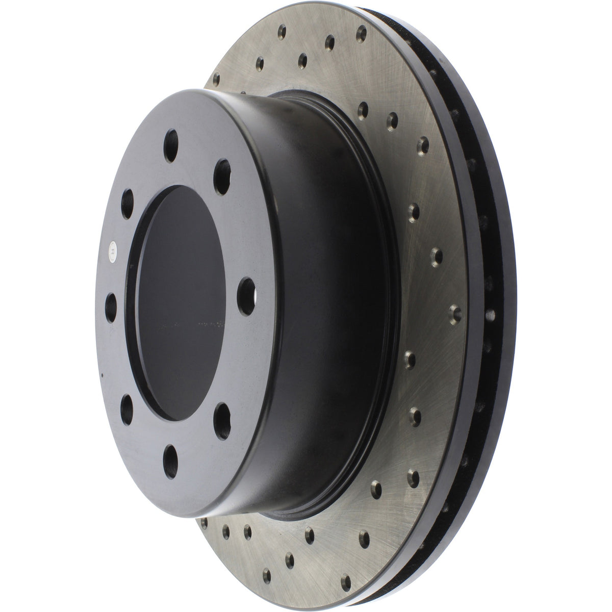 StopTech Sport Cryo Cross Drilled Brake Rotor; Rear Right