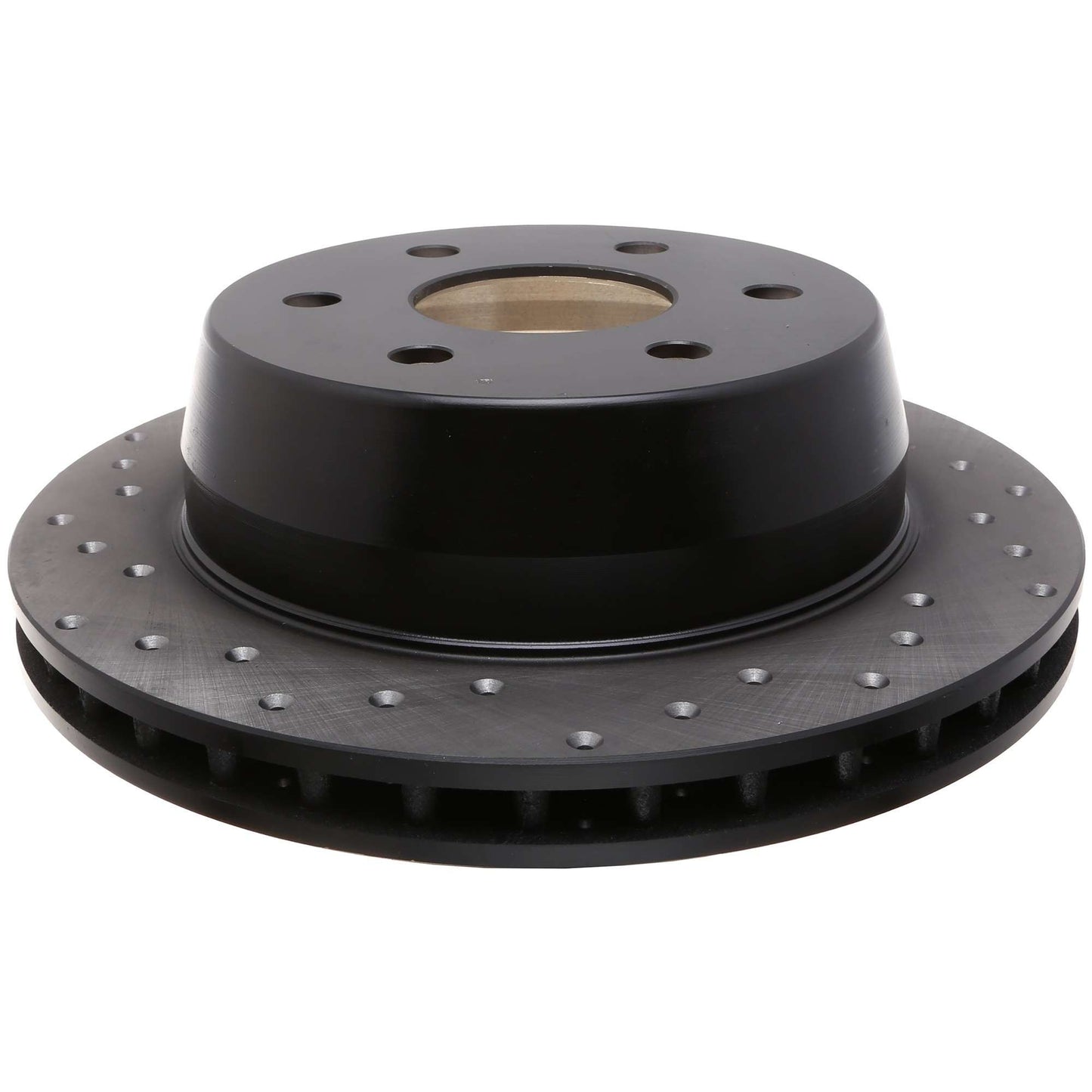 StopTech Sport Cross Drilled Brake Rotor; Rear Right