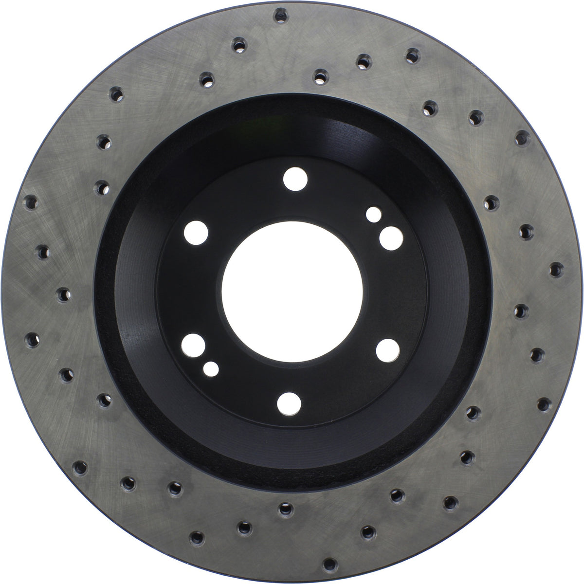 StopTech Sport Cryo Cross Drilled Brake Rotor; Front Left