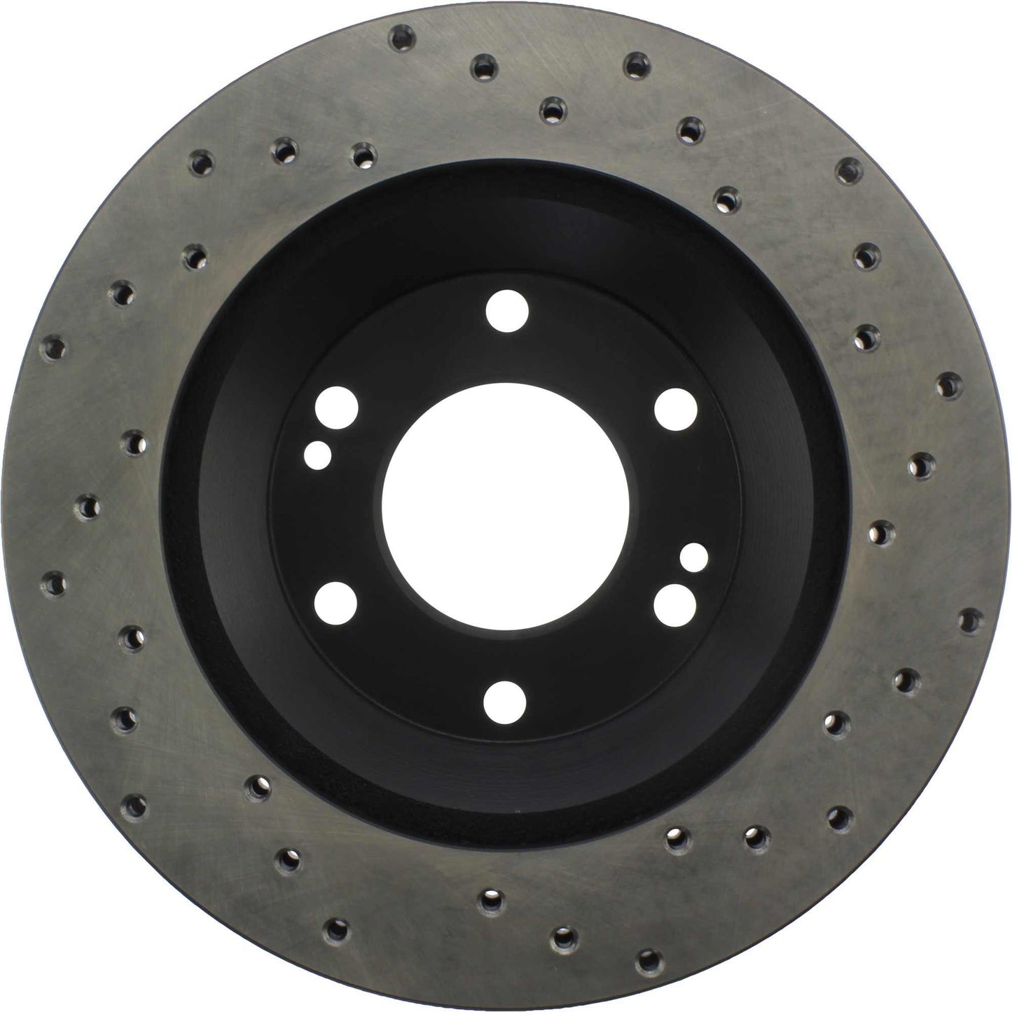 StopTech Sport Cryo Cross Drilled Brake Rotor; Front Right