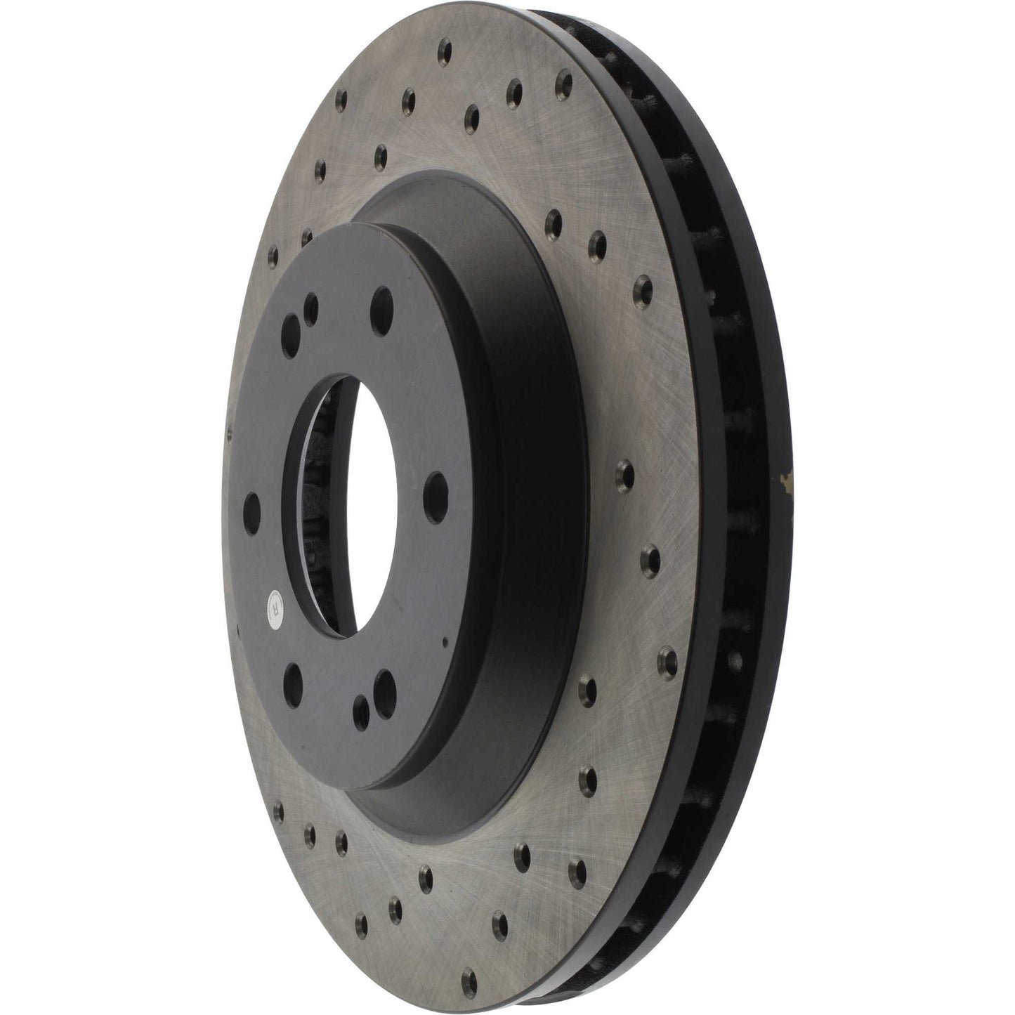 StopTech Sport Cryo Cross Drilled Brake Rotor; Front Right