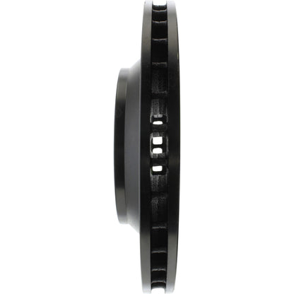 StopTech Sport Cross Drilled Brake Rotor; Front Left