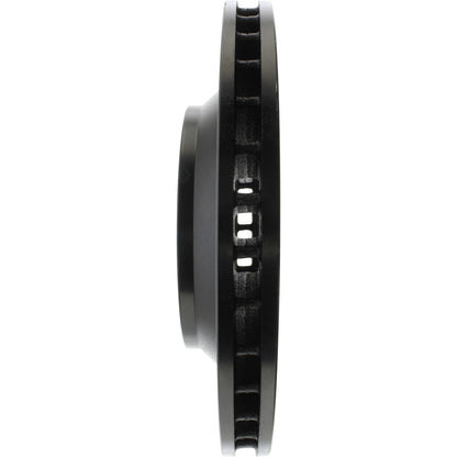 StopTech Sport Cross Drilled Brake Rotor; Front Left