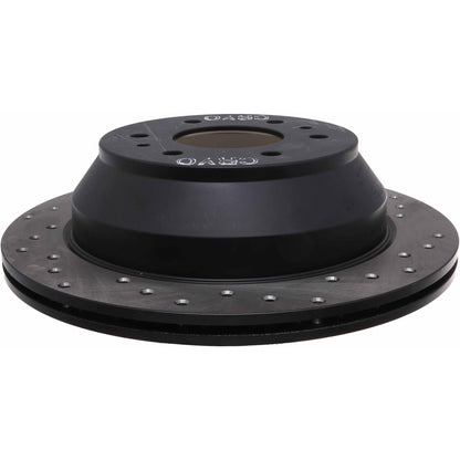 StopTech  Sport Cryo Cross Drilled Brake Rotor; Rear Left