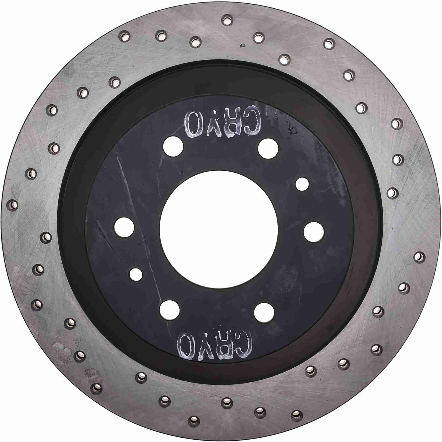 StopTech  Sport Cryo Cross Drilled Brake Rotor; Rear Left