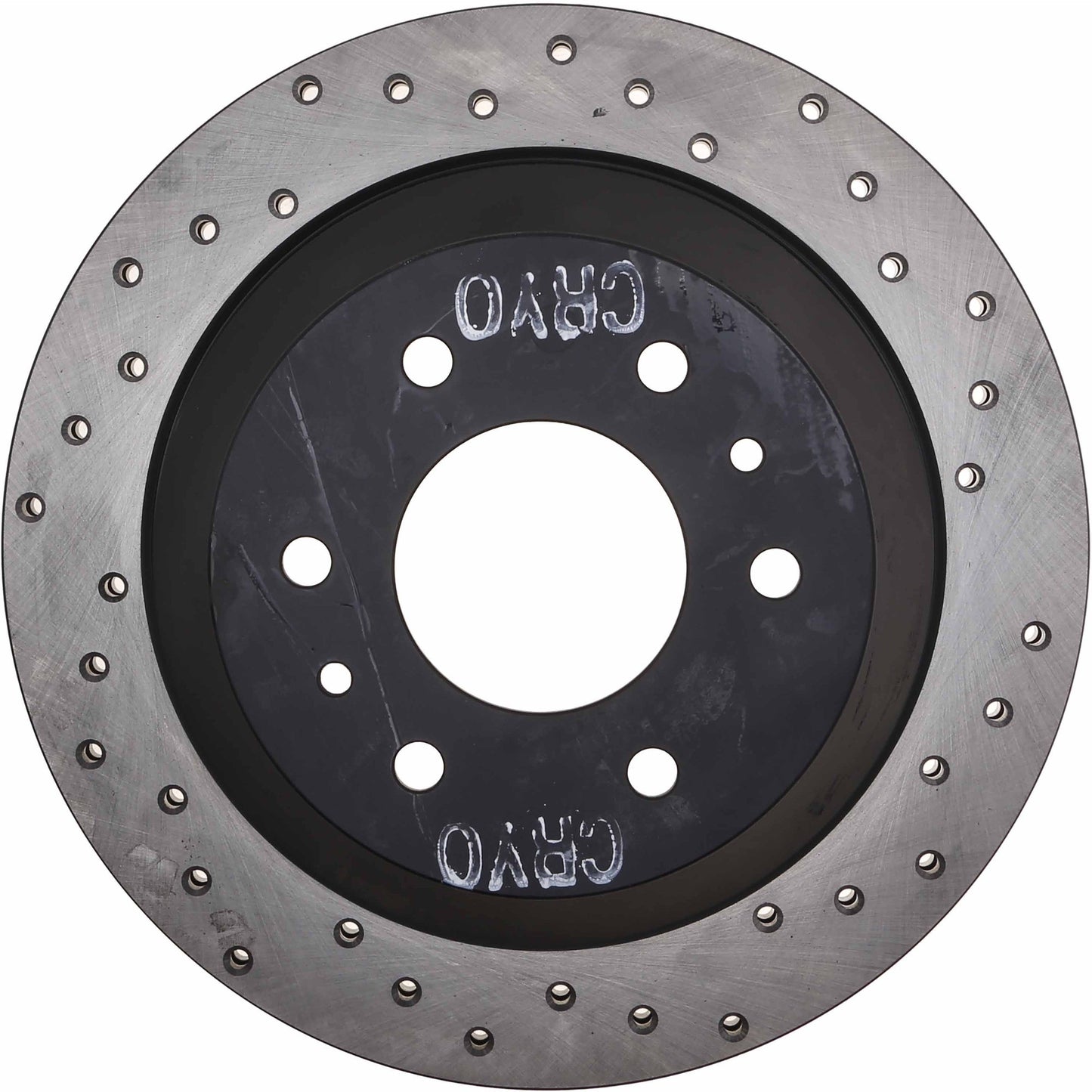 StopTech  Sport Cryo Cross Drilled Brake Rotor; Rear Left