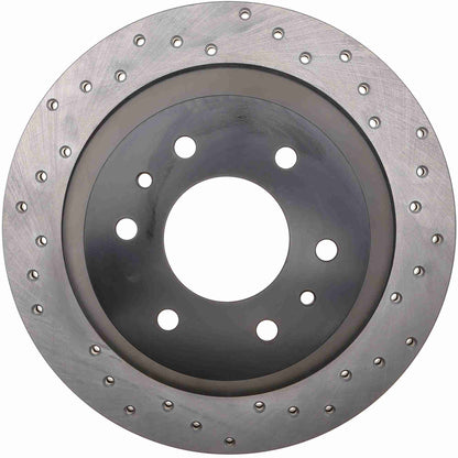 StopTech Sport Cross Drilled Brake Rotor Rear Left 128.66052L