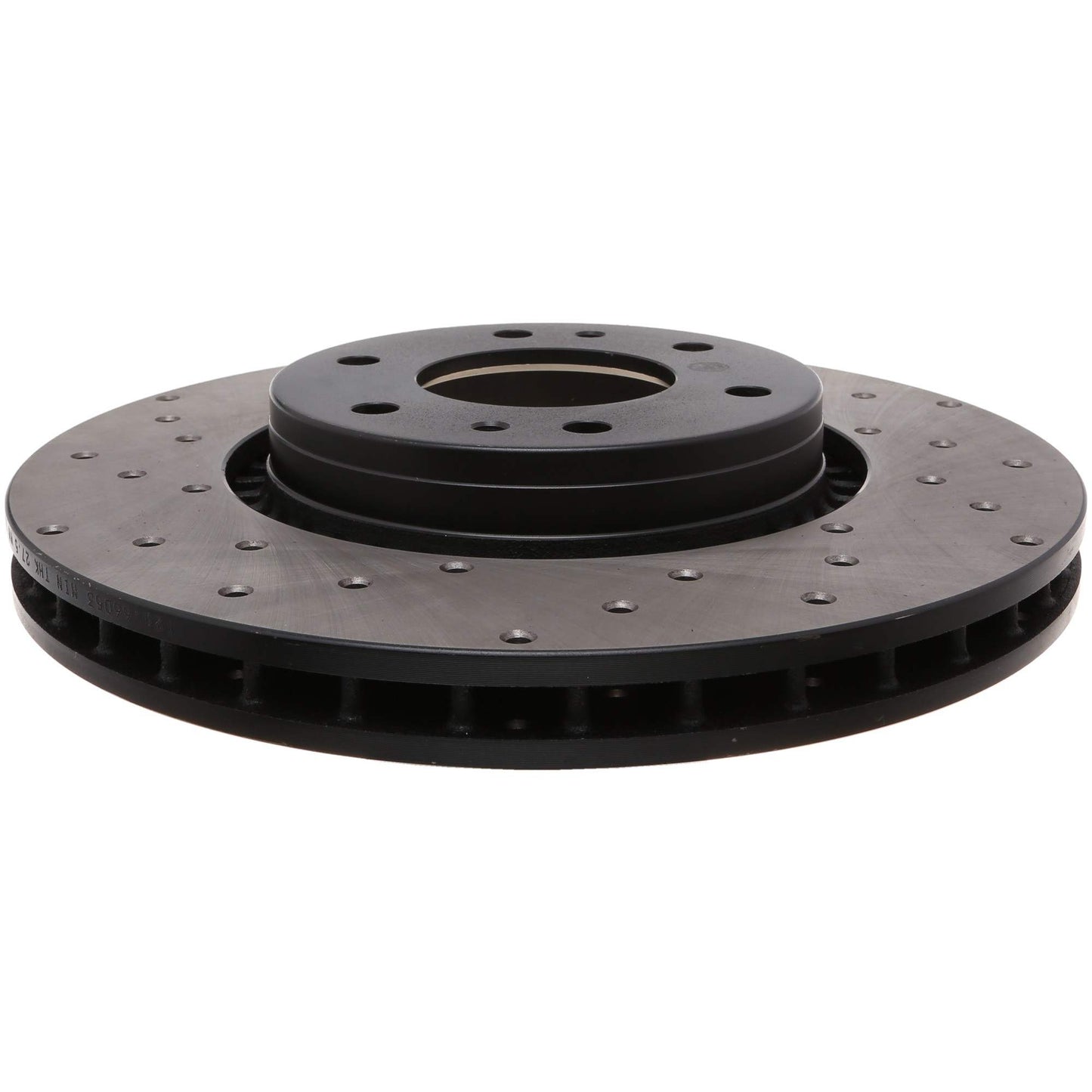 StopTech Sport Cryo Cross Drilled Brake Rotor; Front Right