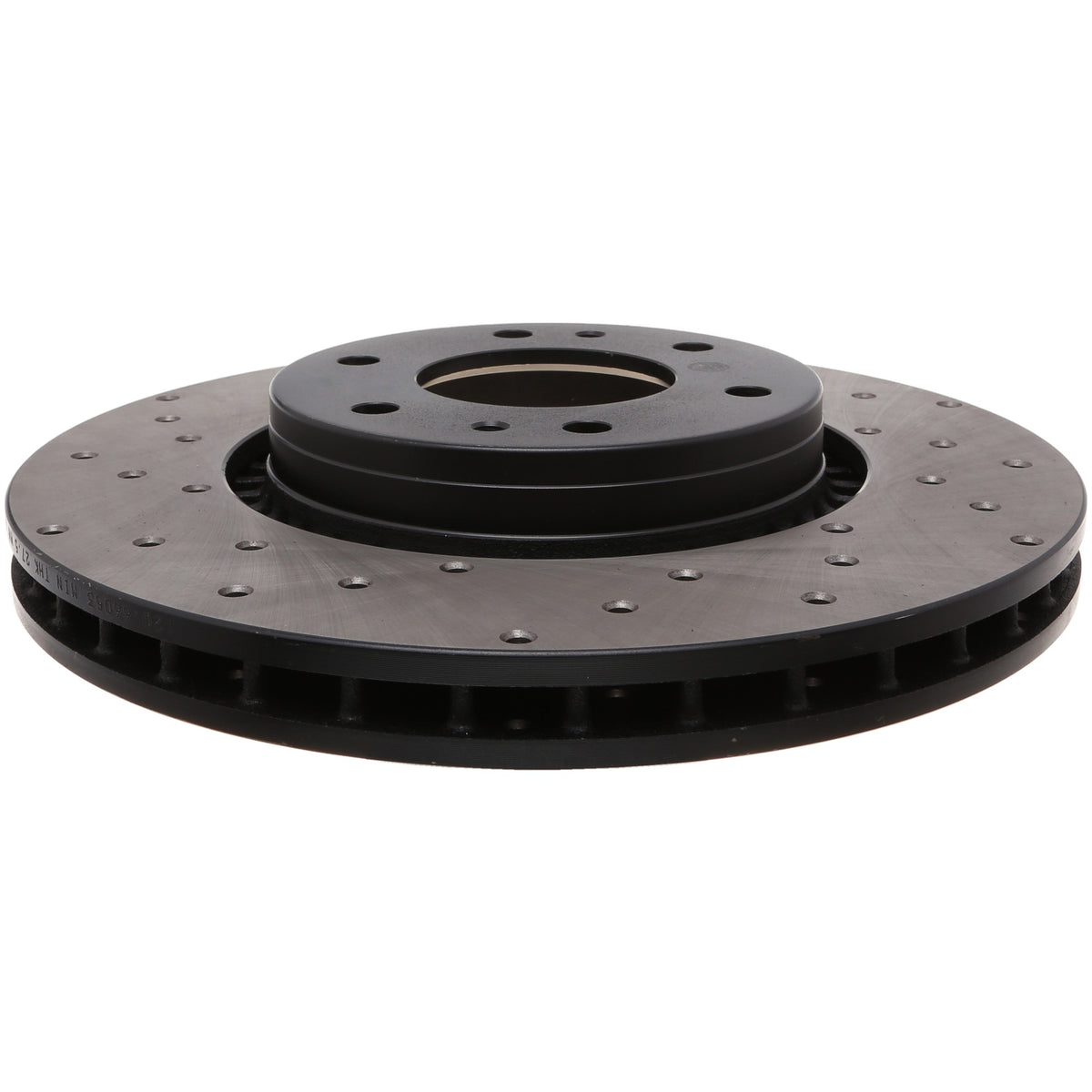 StopTech Sport Cryo Cross Drilled Brake Rotor; Front Right