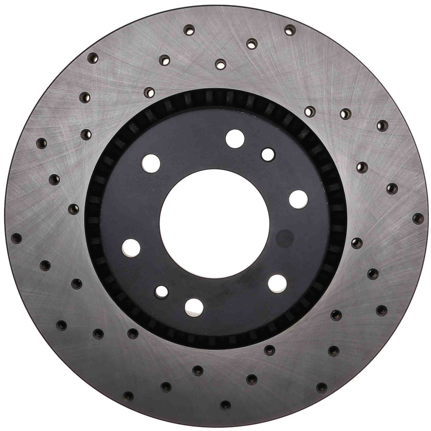 StopTech Sport Cryo Cross Drilled Brake Rotor; Front Right