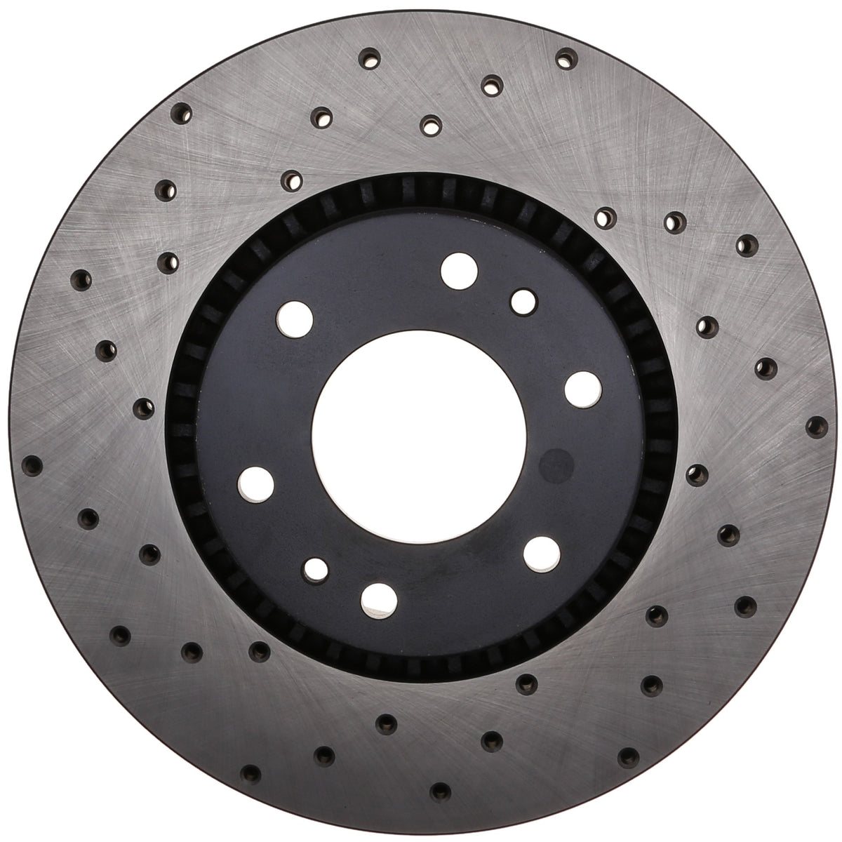 StopTech Sport Cryo Cross Drilled Brake Rotor; Front Right