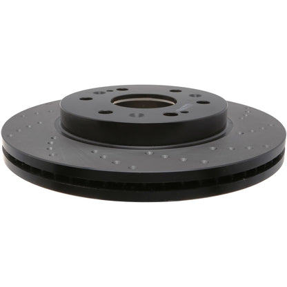 StopTech Sport Cryo Cross Drilled Brake Rotor; Front Left