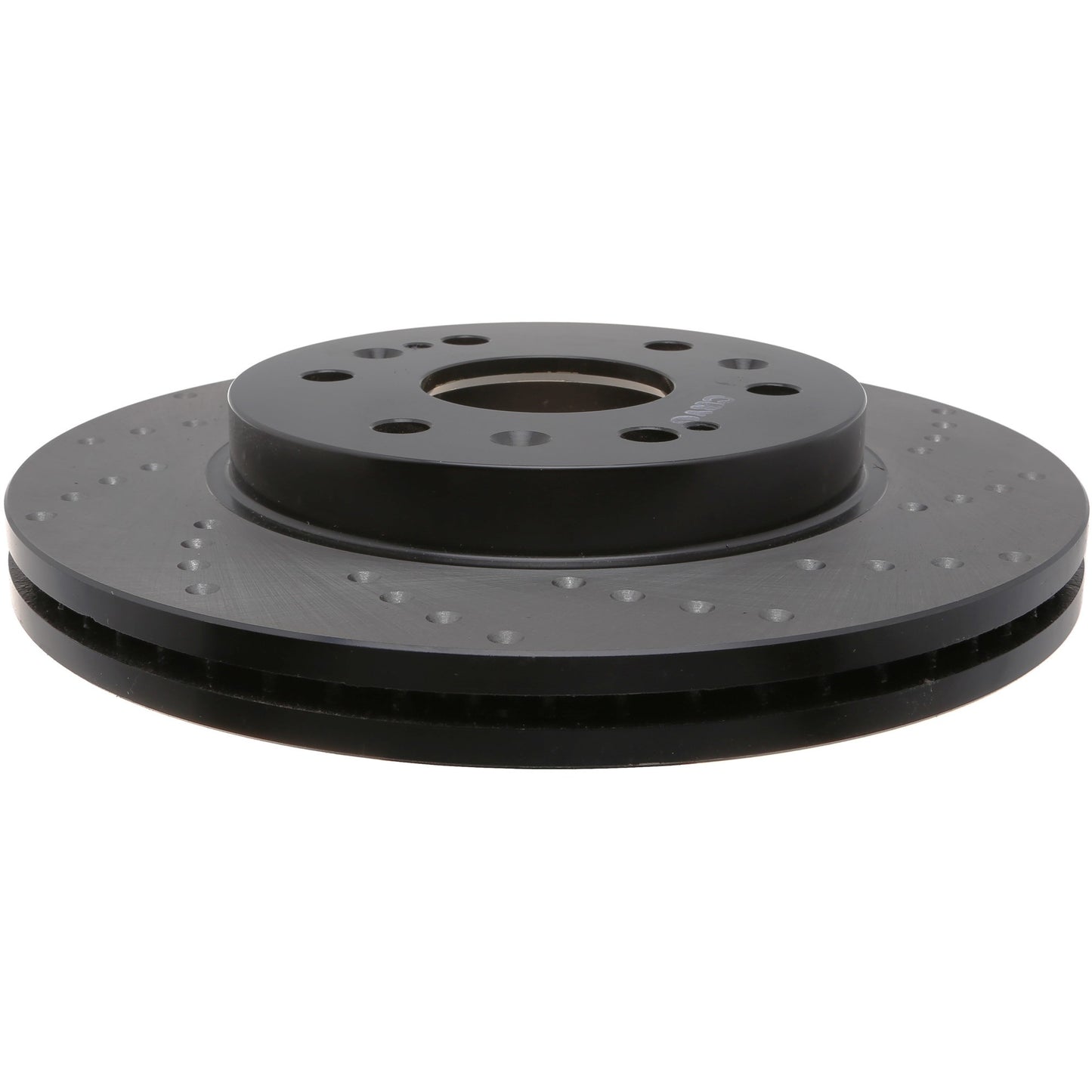 StopTech Sport Cryo Cross Drilled Brake Rotor; Front Left