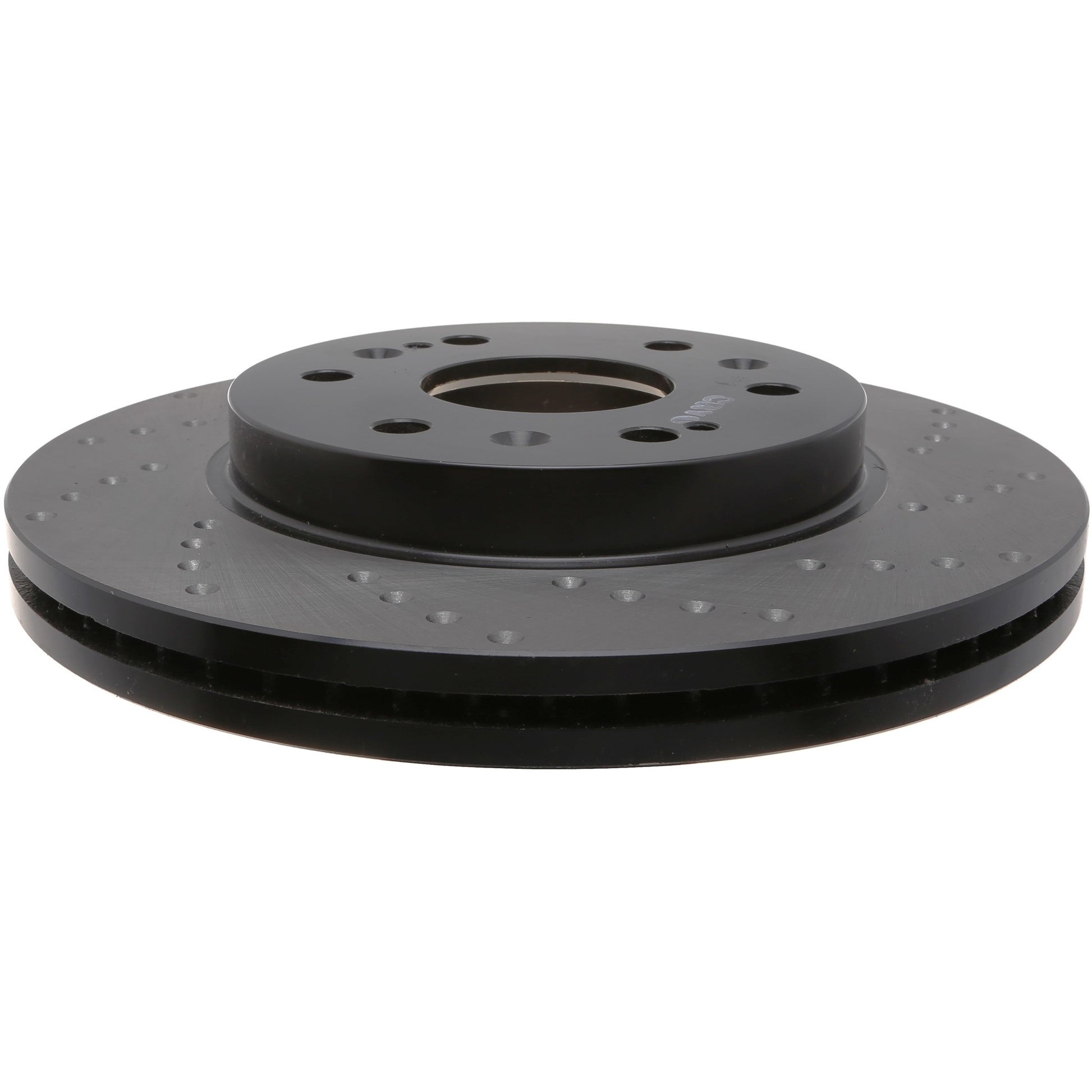 StopTech Sport Cryo Cross Drilled Brake Rotor; Front Left