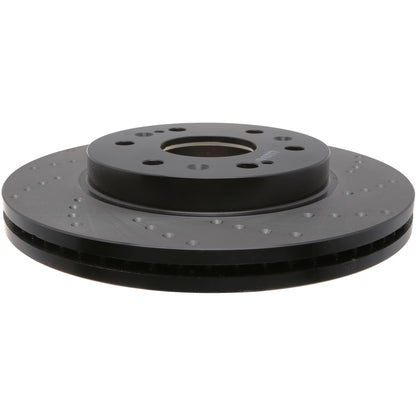 StopTech Sport Cryo Cross Drilled Brake Rotor; Front Left