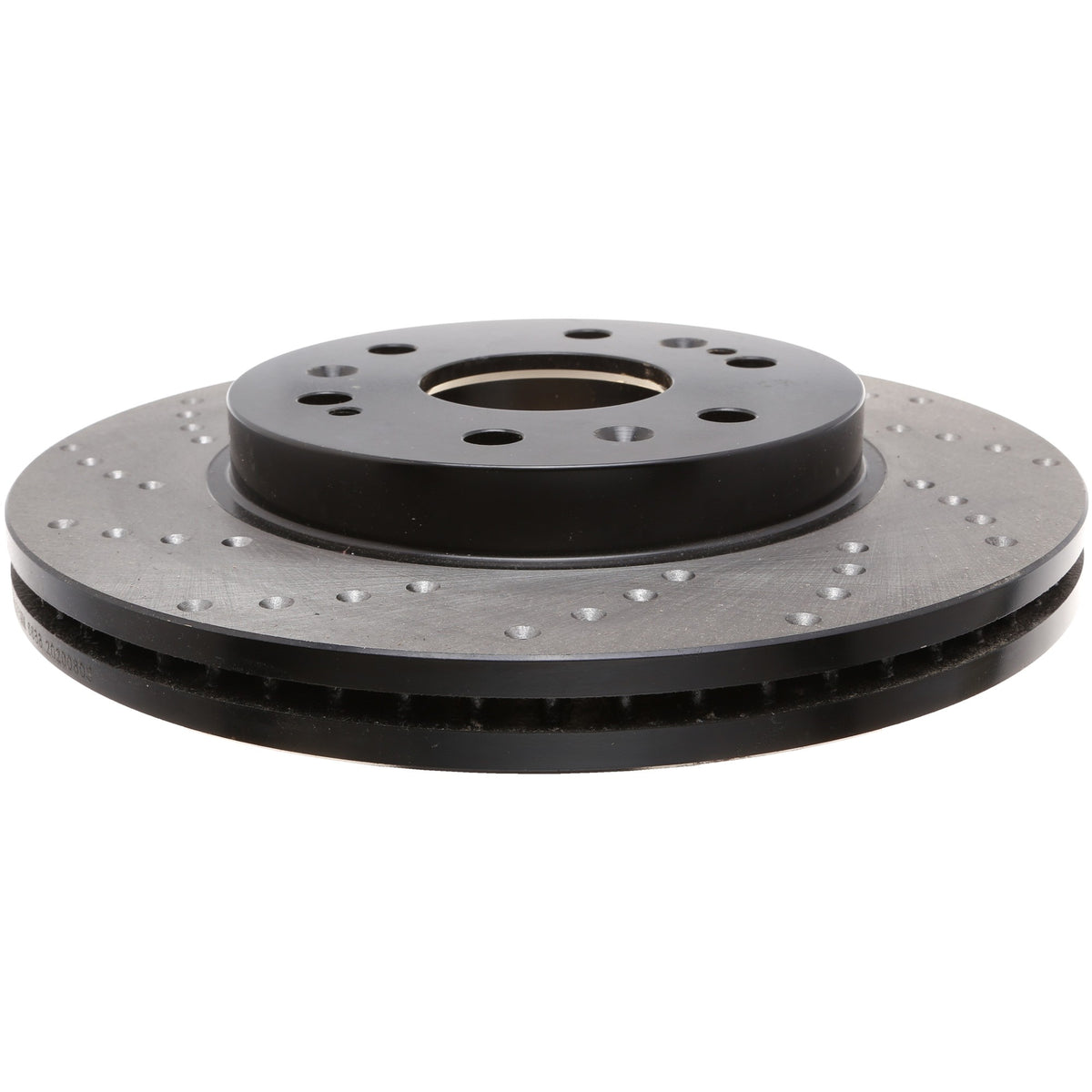 StopTech Sport Cryo Cross Drilled Brake Rotor; Front Right