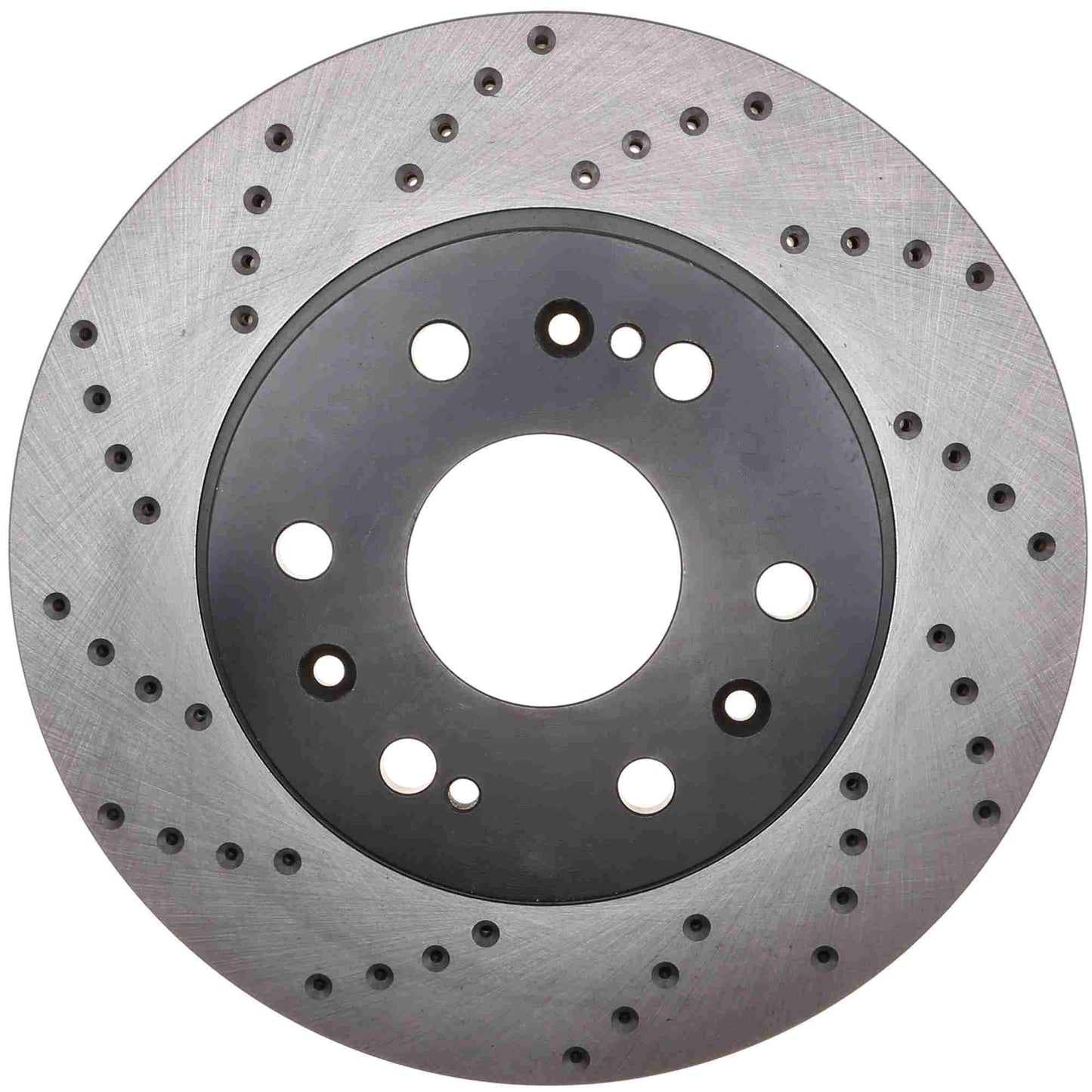 StopTech Sport Cryo Cross Drilled Brake Rotor; Front Right
