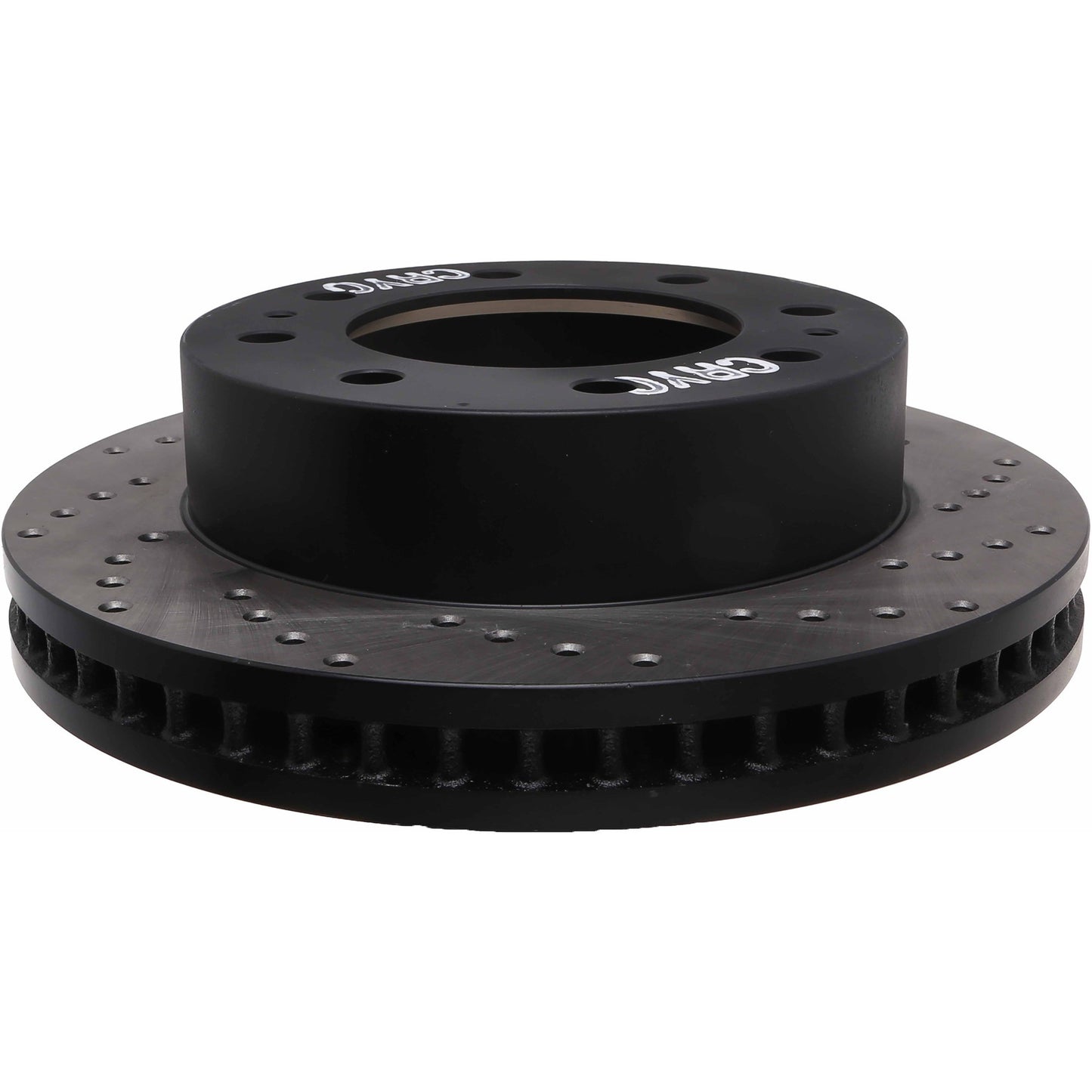 StopTech Sport Cryo Cross Drilled Brake Rotor; Front Left