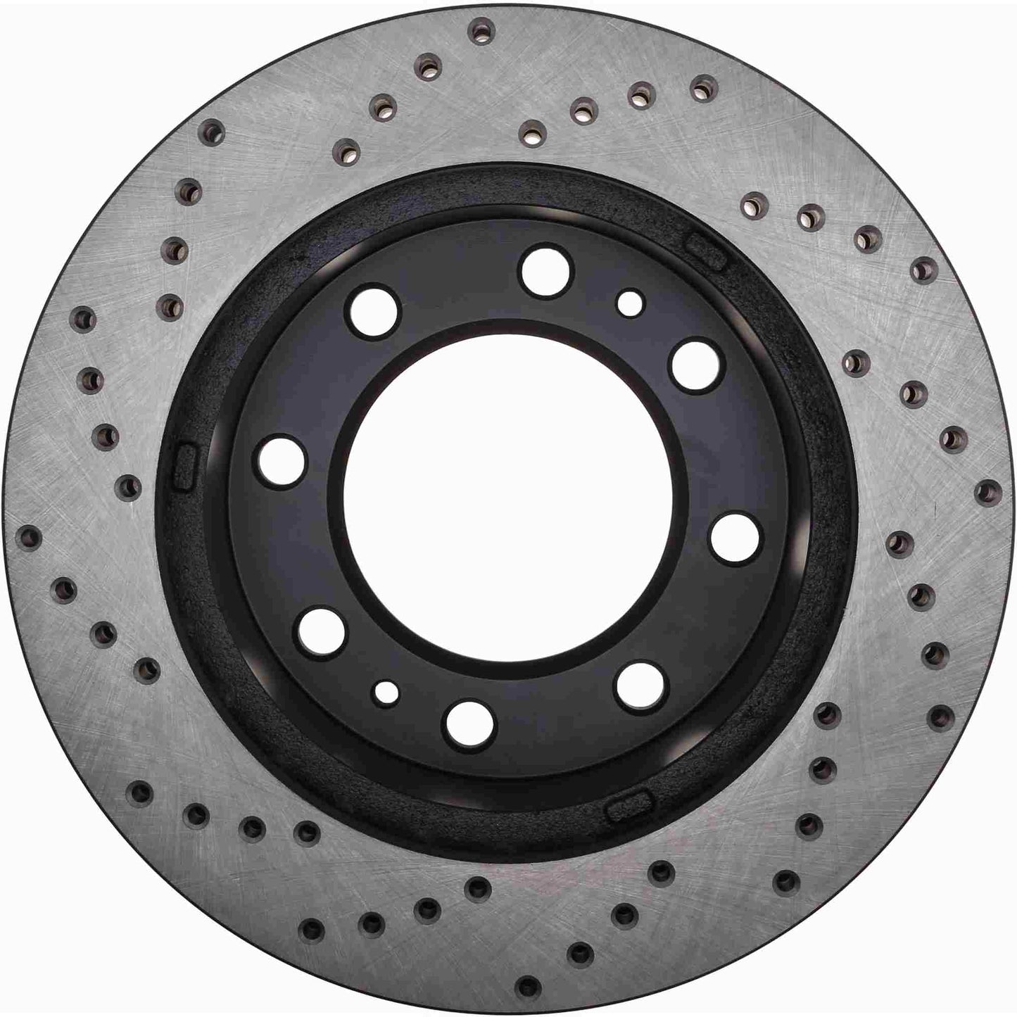 StopTech Sport Cryo Cross Drilled Brake Rotor; Front Left