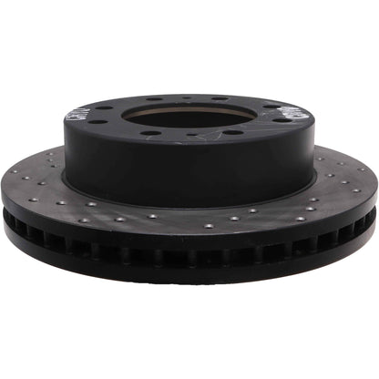 StopTech Sport Cryo Cross Drilled Brake Rotor; Front Right