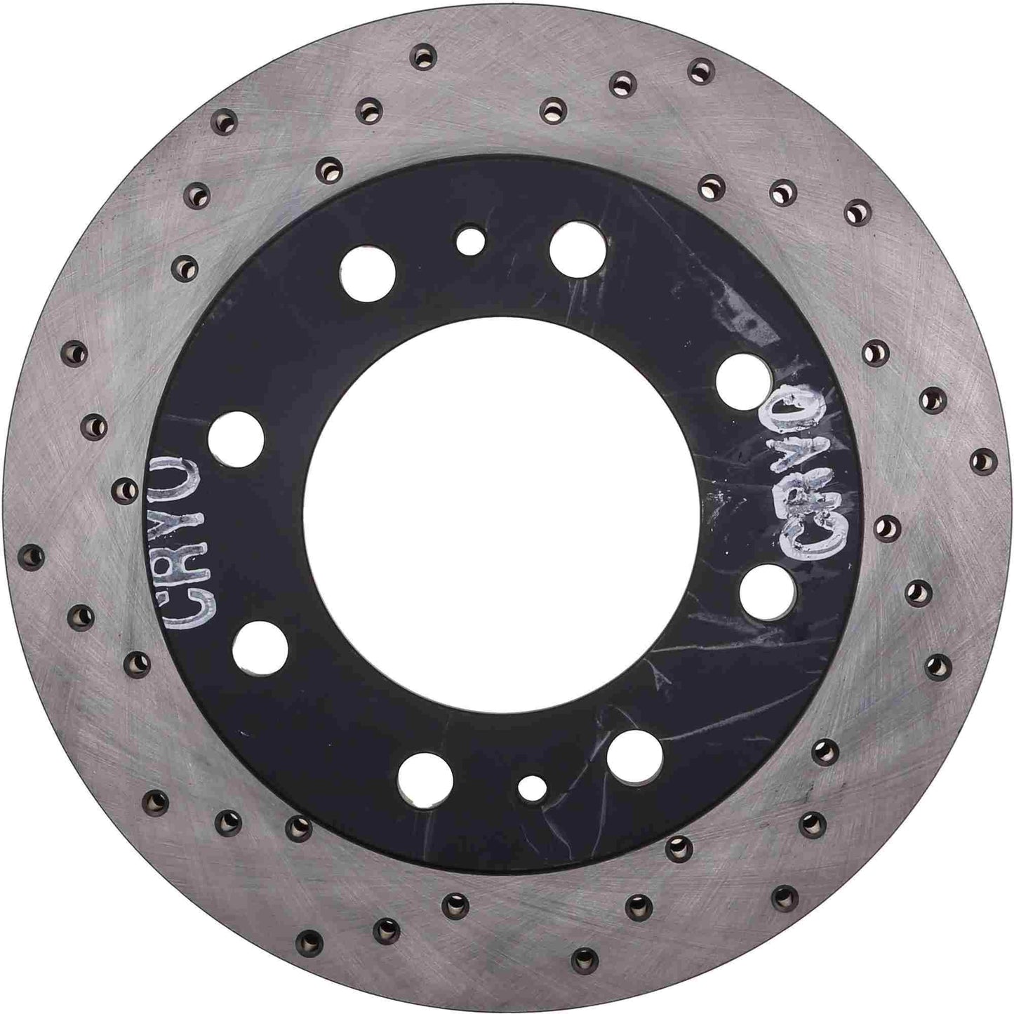 StopTech Sport Cryo Cross Drilled Brake Rotor; Front Right