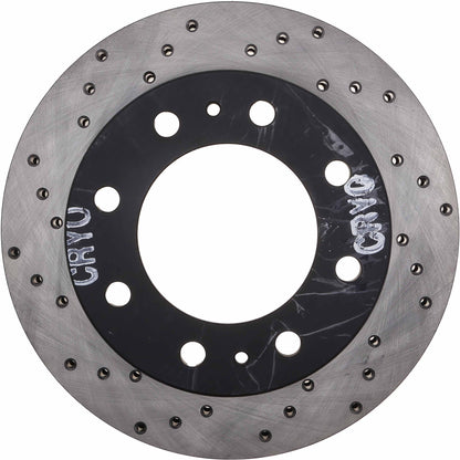 StopTech Sport Cryo Cross Drilled Brake Rotor; Front Right