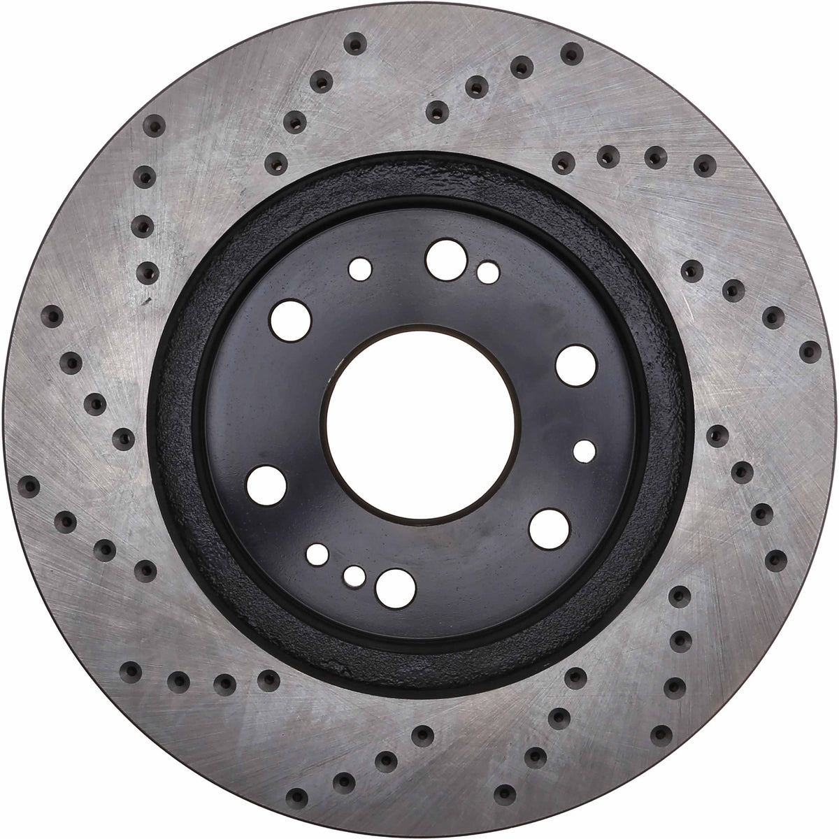 StopTech  Sport Cryo Cross Drilled Brake Rotor; Rear Left