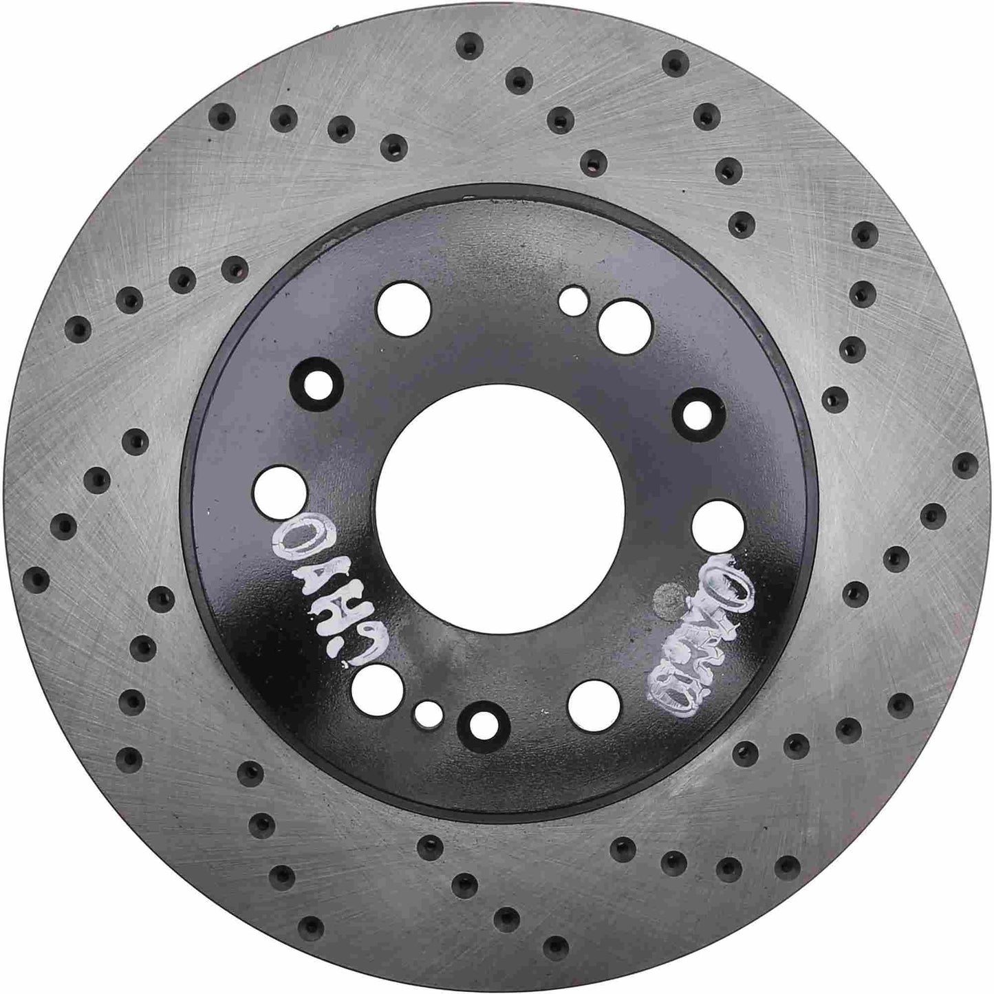 StopTech  Sport Cryo Cross Drilled Brake Rotor; Rear Left