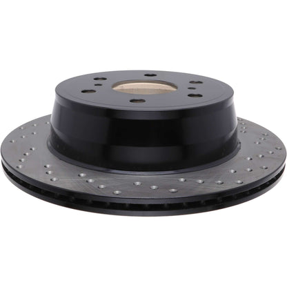 StopTech Sport Cross Drilled Brake Rotor Front and Rear Left 128.66065L