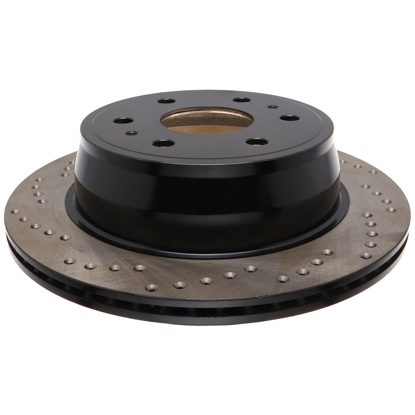 StopTech Sport Cross Drilled Brake Rotor; Rear Right