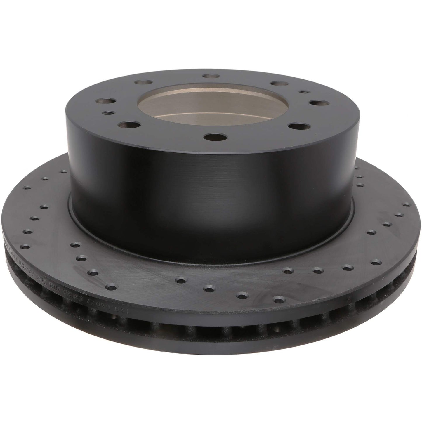 StopTech Sport Cross Drilled Brake Rotor; Rear Left