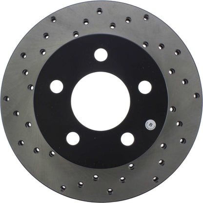 StopTech Sport Cryo Cross Drilled Brake Rotor; Front Right